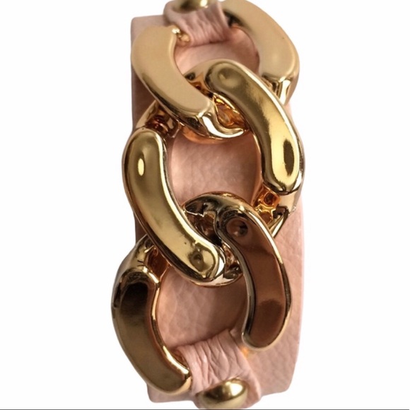 3 for 15🎀Pink faux leather chain bracelet - Picture 6 of 6